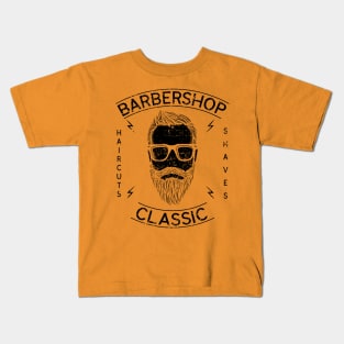 Barber shop classic Kids T-Shirt